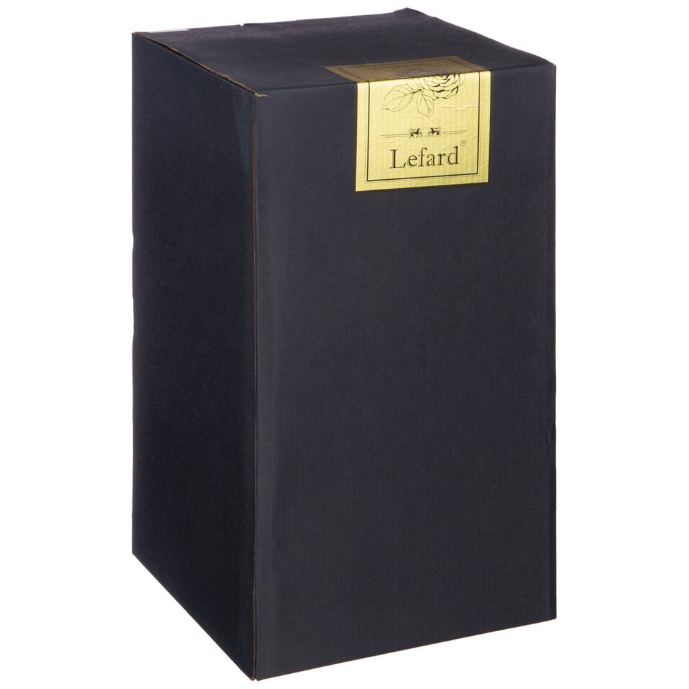 ДИСПЕНСЕР ДЛЯ НАПИТКОВ, ЛИМОНАДНИЦА LEFARD GOLD GLASS, 4, 8 Л. 19*19 СМ. ВЫСОТА=52 СМ., КОР=2ШТ.