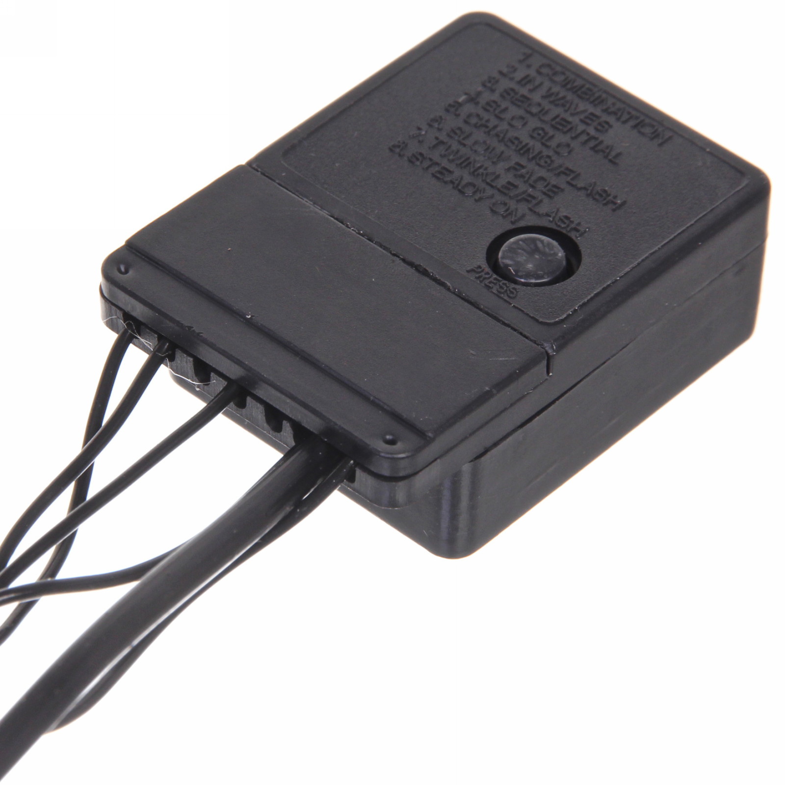 Гирлянда для дома НИТЬ "Твинкл Лайт" 3 м 100 ламп LED, черн.пров, 8 реж, IP-20. Белый (возможность соединения)