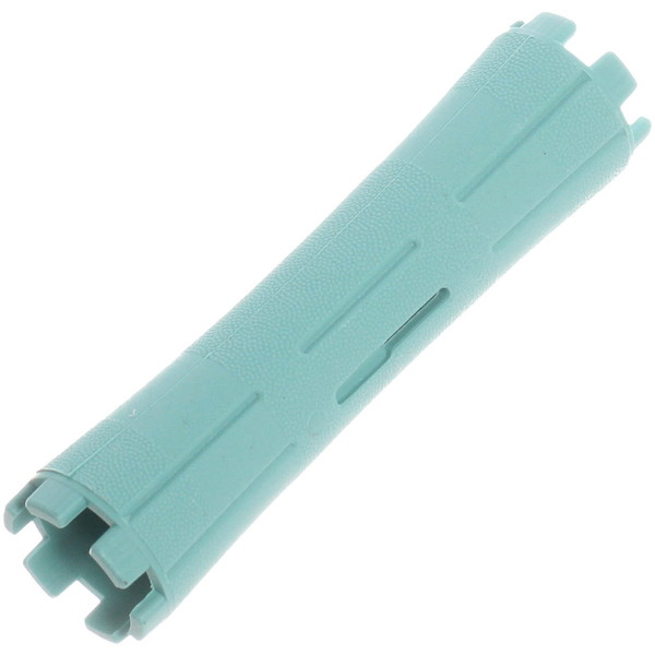 Бигуди пластмассовые-коклюшки 9шт "Styling", микс 6 цветов, d=2,2см (прозрачный пакет с подвесом), без резинки