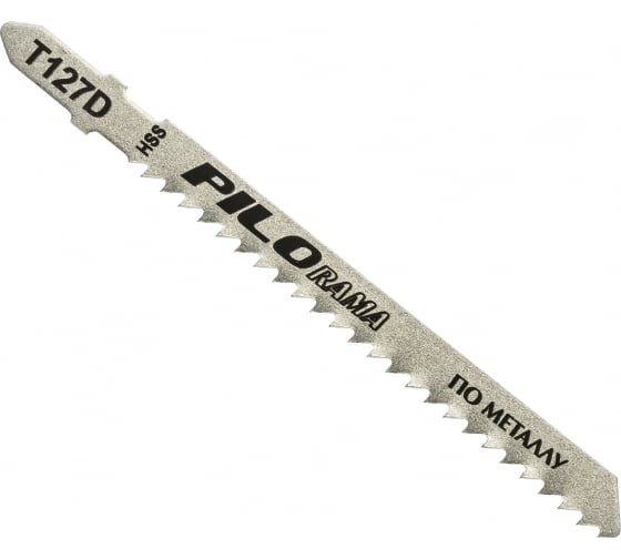 Пилки "Pilorama" HSS 100 x 75 мм 8 з/д (цветные металлы, мягкая сталь, пластмасса h=4-20 мм) T127D (2 шт/уп)