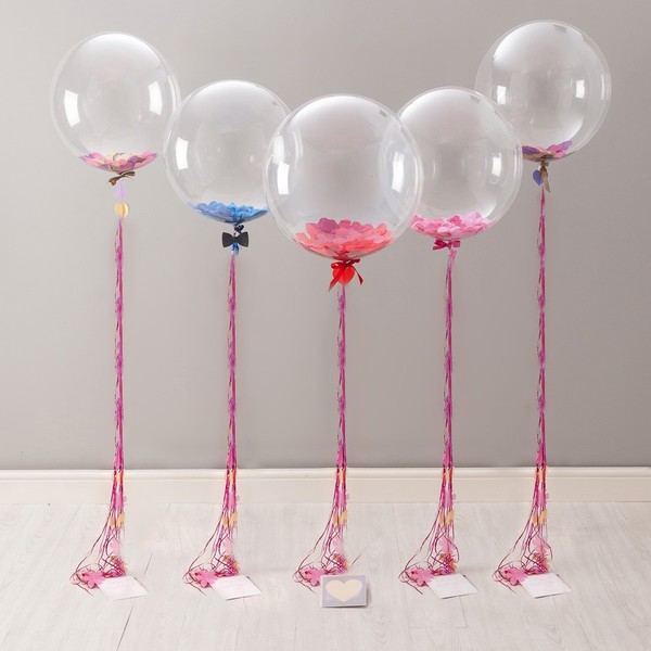 Конфетти "Прямоугольники красные" 18 г, бумага