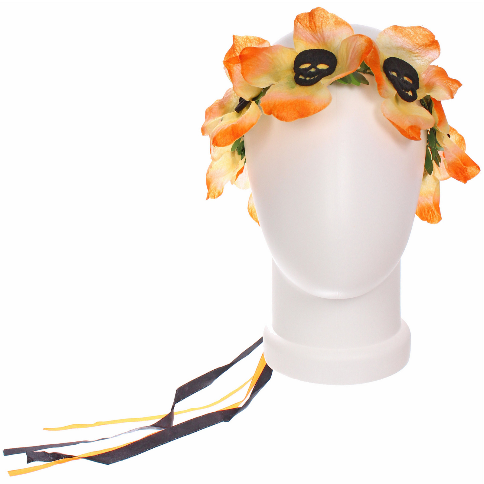 Ободок для волос карнавальный "Helloween - Цветы", микс