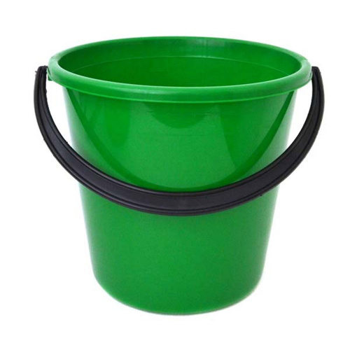 Ведро п/э 10л пищевое полиэт б/крышки (Уфа)  арт В10-01 (5/10)