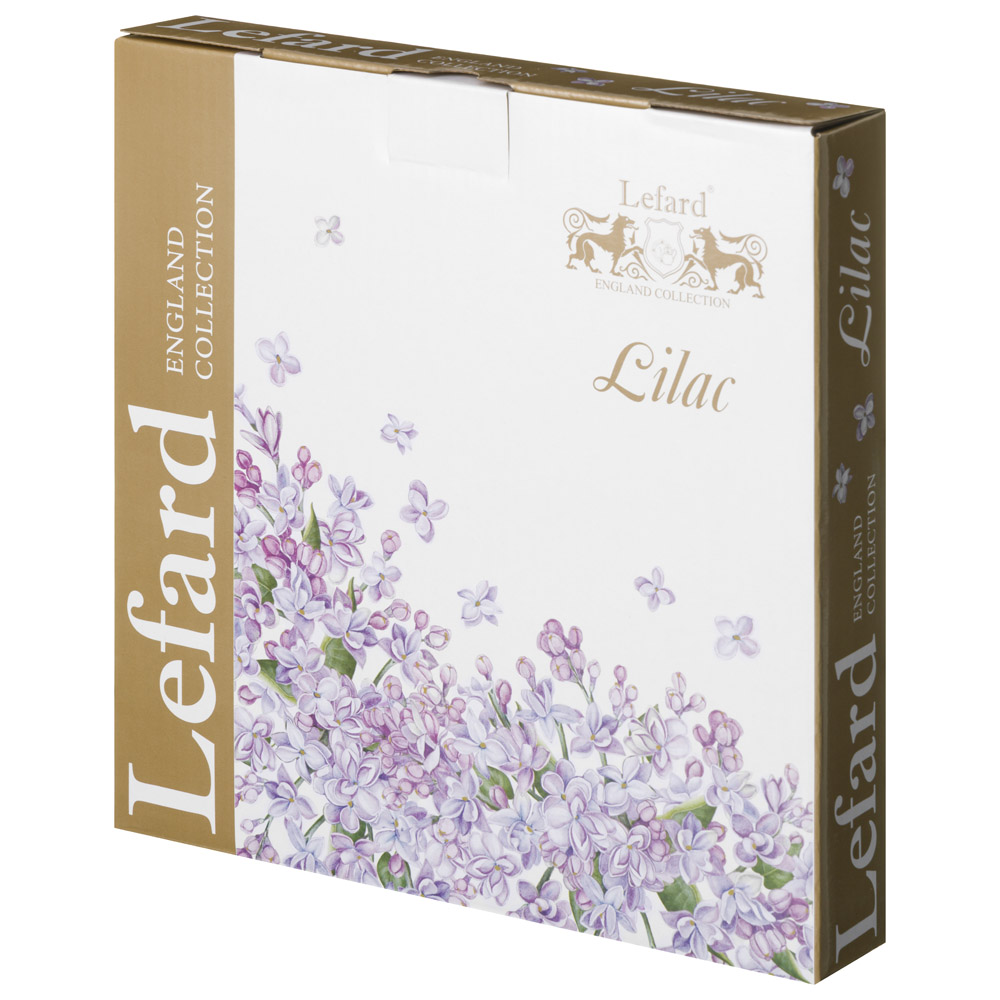 НАБОР ТАРЕЛОК ЗАКУСОЧНЫХ LEFARD  "LILAC" 2 ШТ. 23 СМ (КОР=24НАБ.)