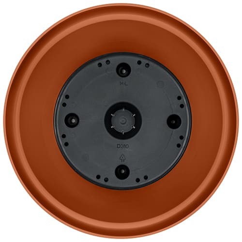 Горшок для цветов 14 л Homver Tarragon 221610732/01, 310 мм, со вставкой, терракотовый