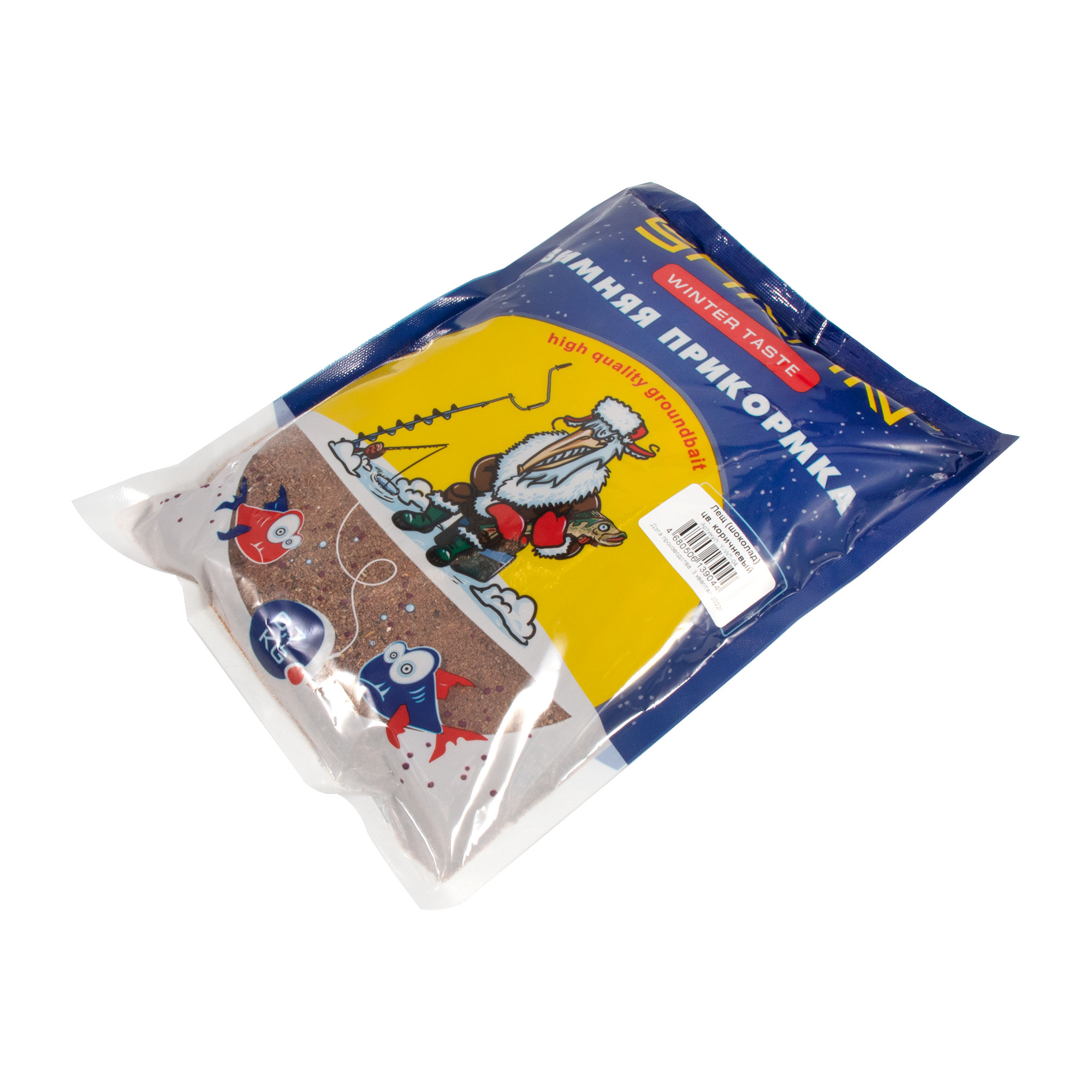 Прикормка Yaman Winter Taste Лещ зимняя (шоколад), цв. коричневый, 700 г/20/