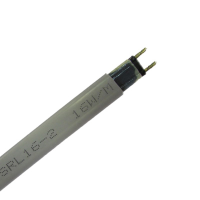 Кабель греющий саморегулирующийся без оплетки SRL16-2 Юж. Корея, цена за 1м, /бухта по 50м, 50/50