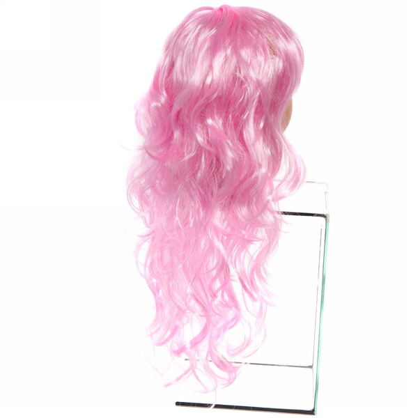 Парик карнавальный "Чаровница" (локоны 60 см), Розовый