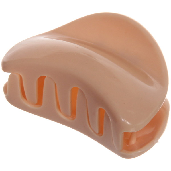 Заколка-краб для волос "Amelia - Seashell", микс 6 цветов, 5*3*2 см, ( в индивид. пакете со стикером)