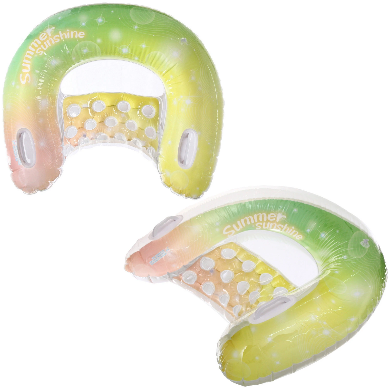 Надувное кресло-шезлонг для плавания Лаунж U-003. 120*80 см