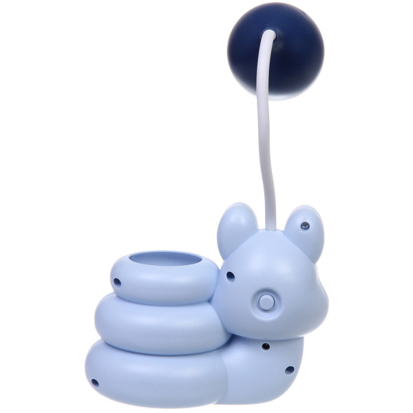 Настольная лампа "Sweet - Улиточка" 30*12*7 см LED с подстаканником, USB 0.6-3W, Голубой