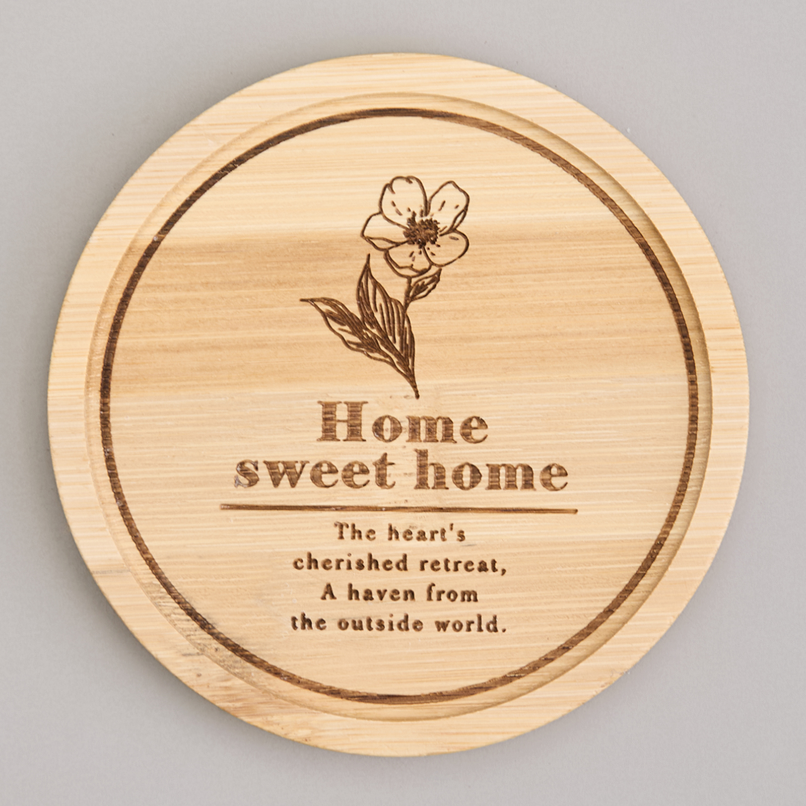 КРУЖКА LEFARD 400МЛ С БАМБУКОВОЙ КРЫШКОЙ, LOVING FAMILY, 9.6*8CM