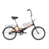 Велосипед Novatrack 20" складной,TG30,черный, тормоз нож, ALобода,сид.и руль комфорт