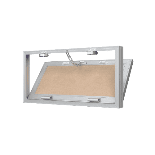 Люк ревизионный D Ceramo Base 400х200 скрытый монтаж съемный алюминий EVECS