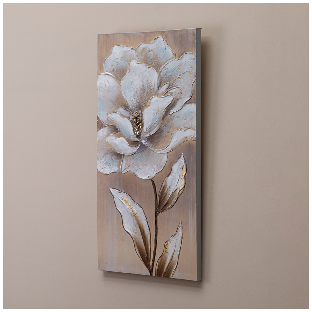 Картина "ЗОЛОТОЙ ЦВЕТОК" 40Х80Х3 см