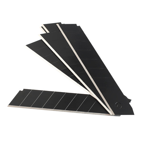 Лезвия сегментированные PATRIOT CBB-181, черные, 18 мм, 10 шт