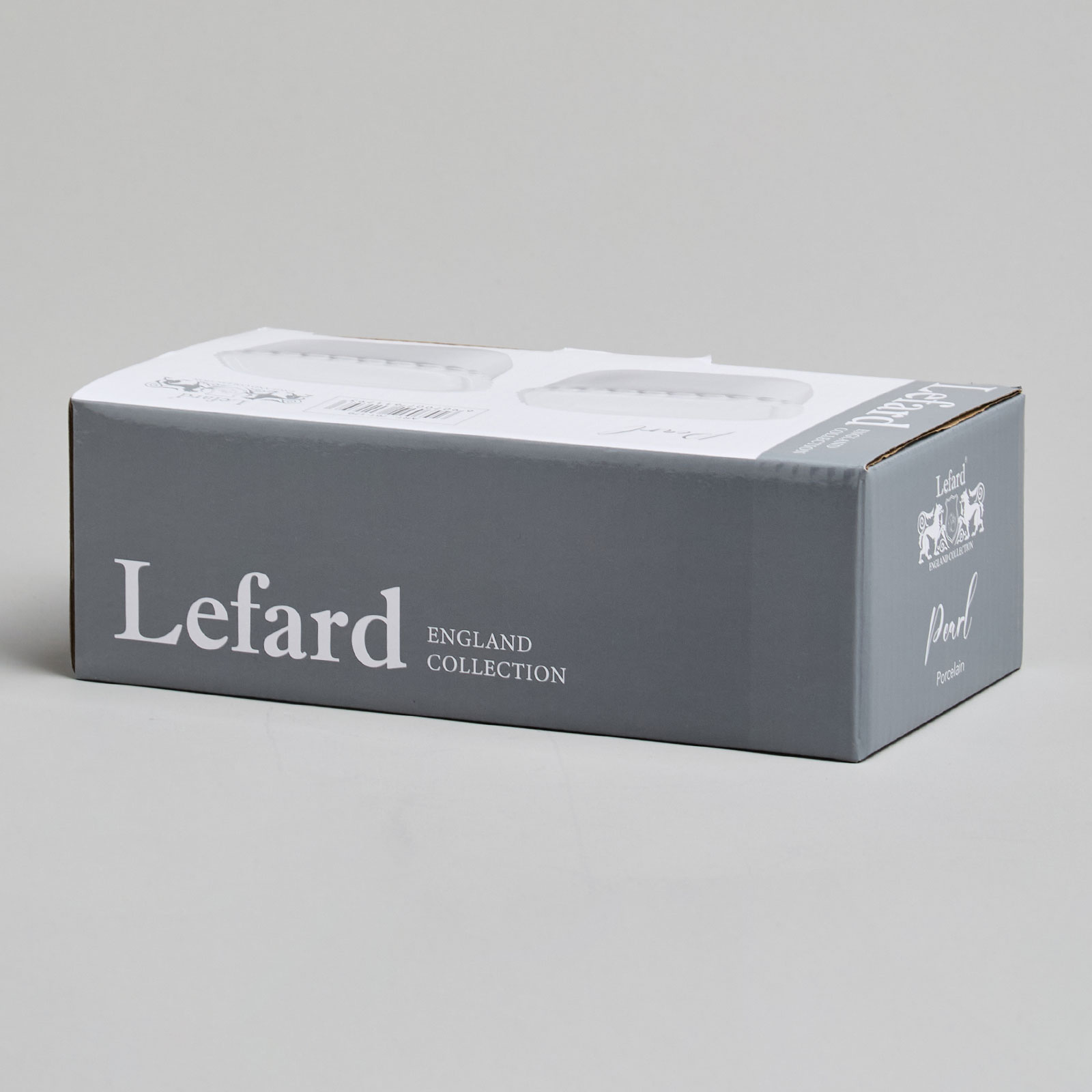 НАБОР ИКОРНИЦ LEFARD, PEARL, С КРЫШКАМИ 2 ШТ. КВАДРАТ. 10*5, 5 СМ 200 МЛ