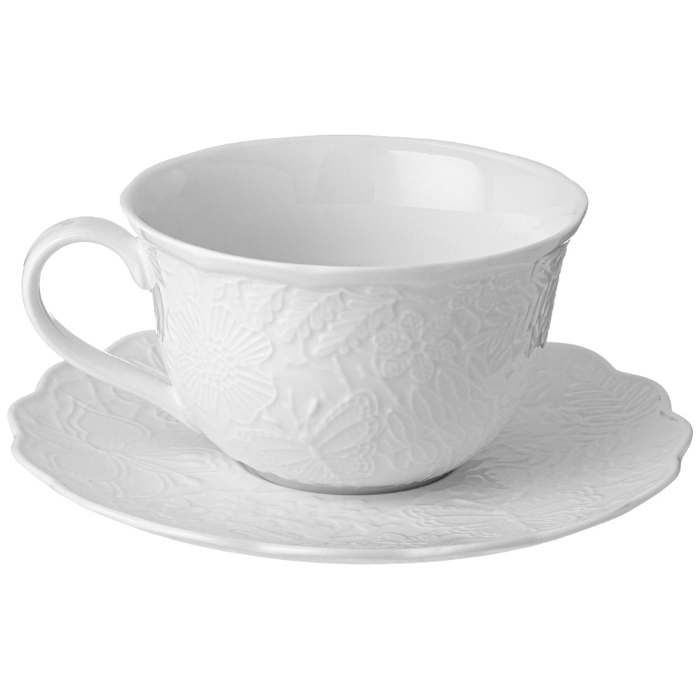 ЧАЙНАЯ ПАРА LEFARD, LACE, 320 МЛ, КОР=24ШТ./МАЛ.УП.=4ШТ.