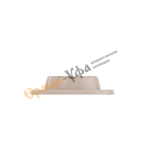 Миска для животных двойная на подставке, бежевый, Альтернатива, М8495, 1/9