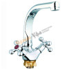 Смеситель GLAUF кухня QTZ4-D856 1/2 керам излив пов, 180° гайка (корона) 1/10