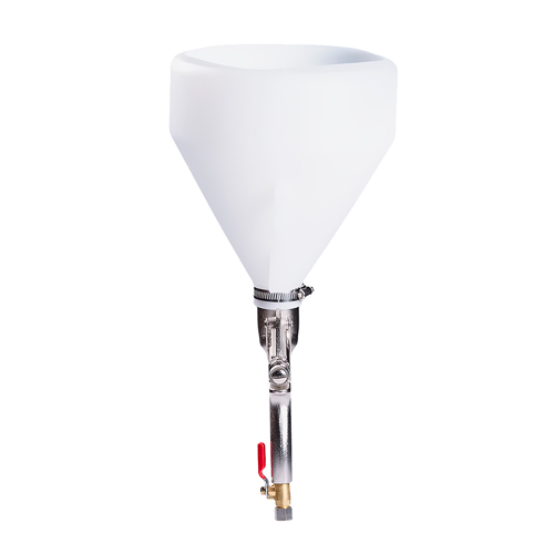 Пистолет текстурный DECOR G5000 (149 л/м, 3-5 бар, верхний бачок, 4-5 л ,3 сопла, 4,6,8 мм), Fubag