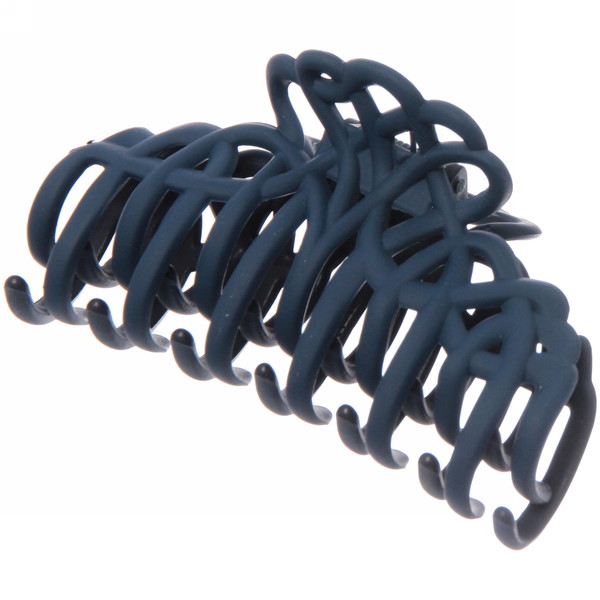 Заколка-краб для волос на блистере "Diana Collection - Milena", микс 6 цветов, 9см 