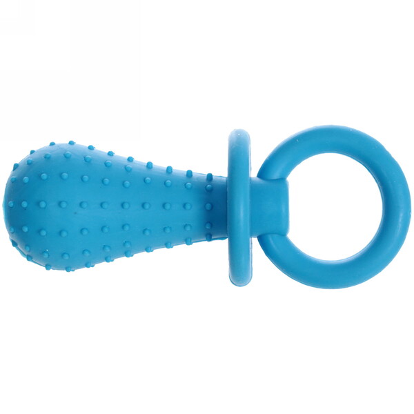 Игрушка для собаки "Bubble gum-Соска" 9,5см цвет голубой Ultramarine