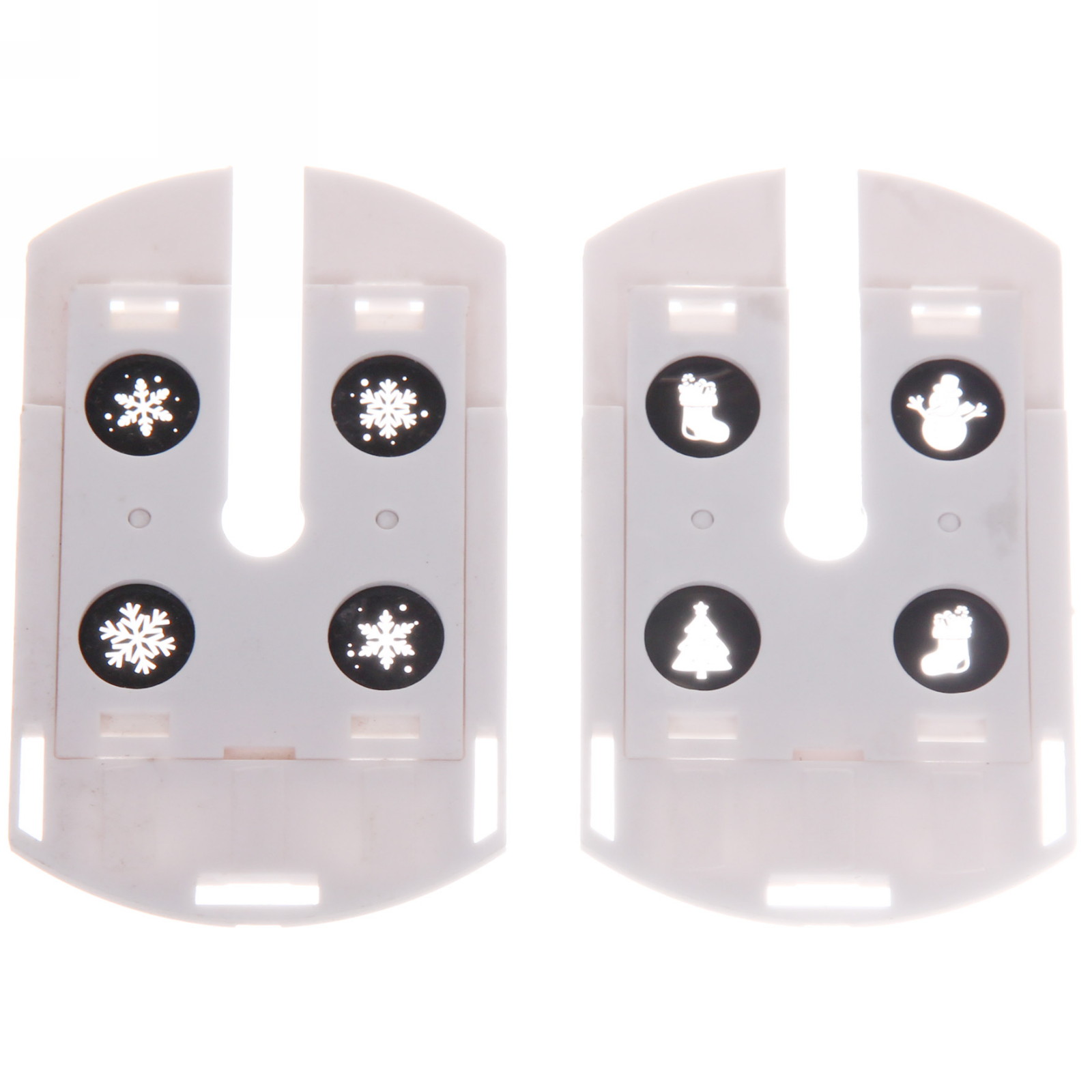 Диско-лампа "Новый год" XL-715, цоколь Е 27 с переходником, 2 набора картинок (220V)