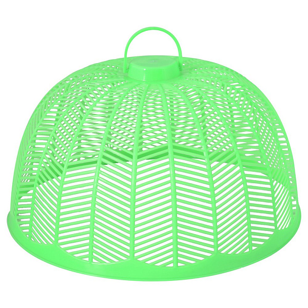 Защитный колпак для продуктов "Фонтан". Диаметр 27см, высота 14см 2цв 