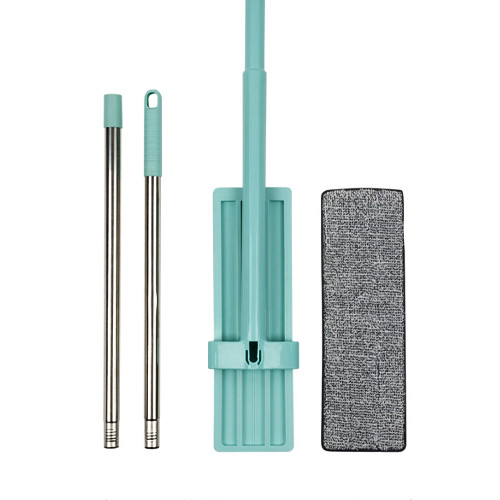 Швабра для пола WRING SIMPLE, с механизмом отжима и насадкой из микрофибры