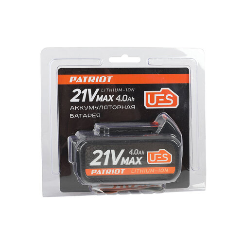 Батарея аккумуляторная PB BR 21V(Max) Li-ion PATRIOT UES, 4 Ah Pro