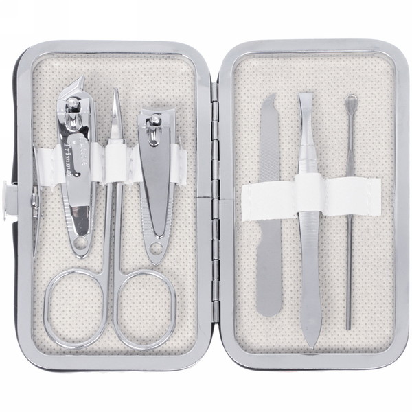 Набор для маникюра в футляре 6 предметов "Пусть мечты сбываются",11*6,5см (в пакете с подвесом)