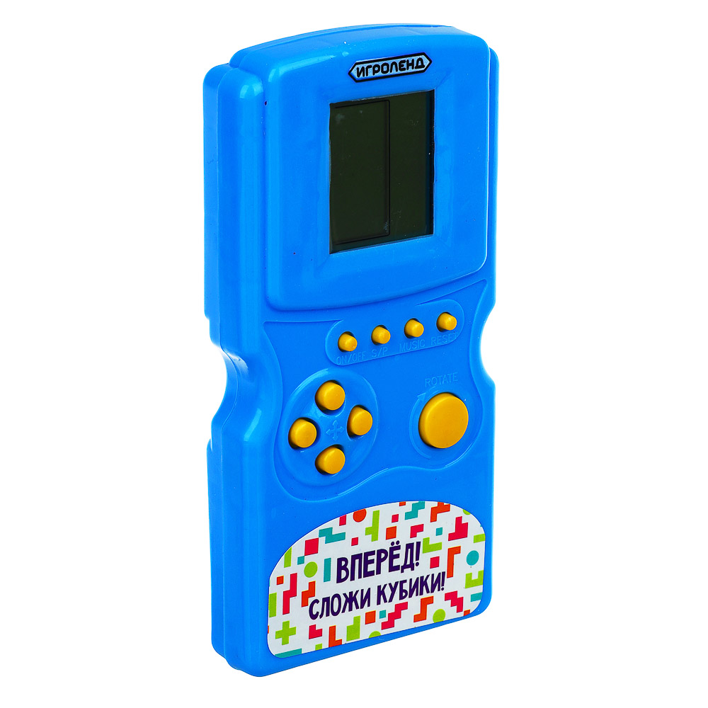  Головоломка электронная "Сложи кубики" ИГРОЛЕНД, пластик, 12,5х6см, 4 цвета