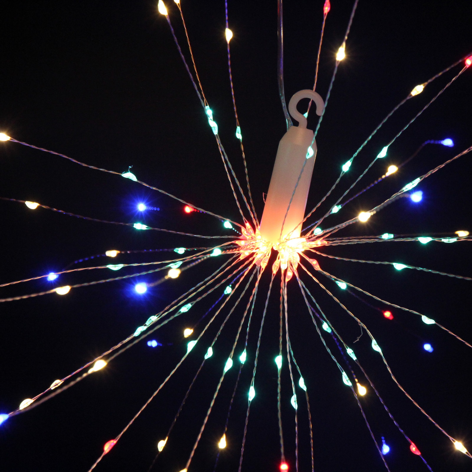 Гирлянда для дома на батарейках "Сфера" 160 ламп LED, d - 30 см, 2 реж.,IP-20, (3хАА), Мультицвет