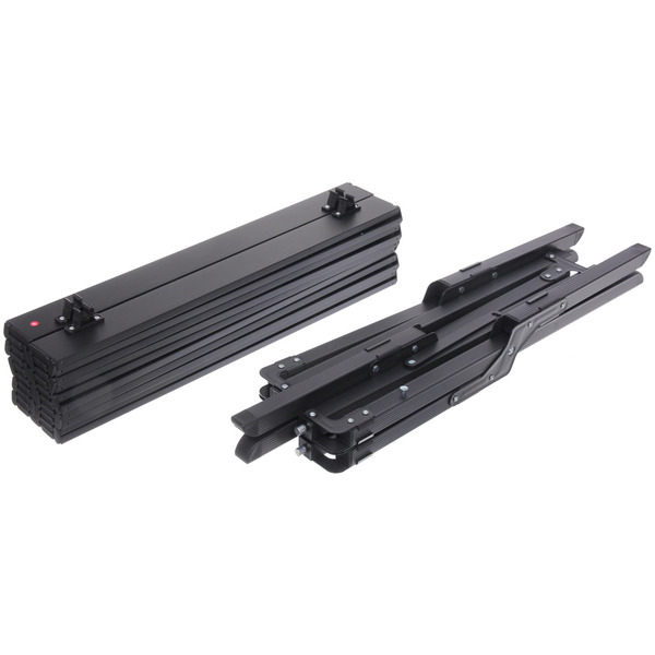 Стол кемпинговый складной DC-5003, 117*59*44 см,  цвет: чёрный, каркас алюминий, Турист Мастер