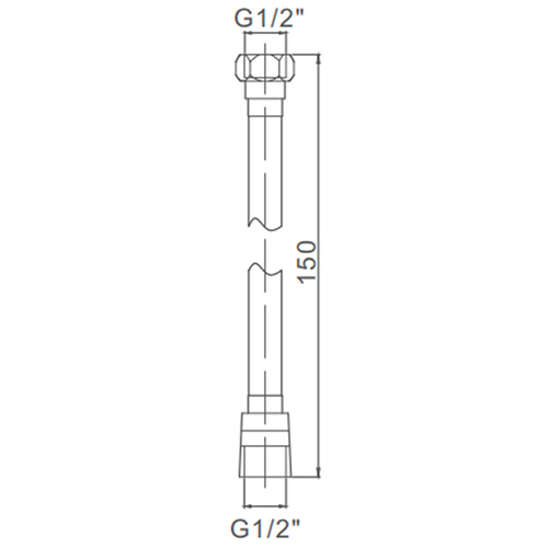 Шланг душевой PVC Ledeme K40205