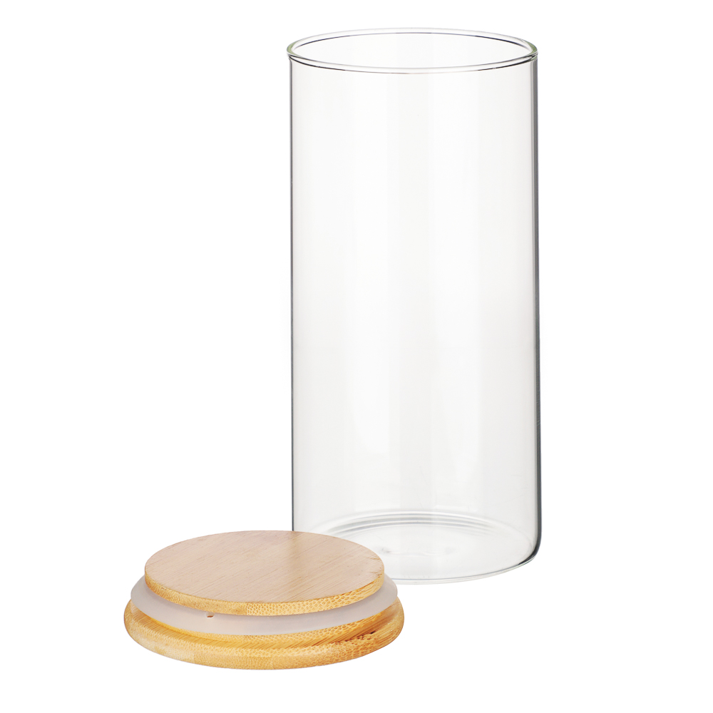 VETTA Банка для хранения, 18,5х8,5см, стекло