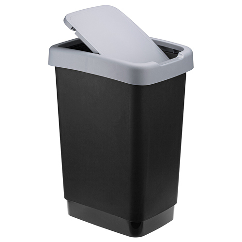 Контейнер для мусора 25 л IDEA ТВИН М 2469, серый