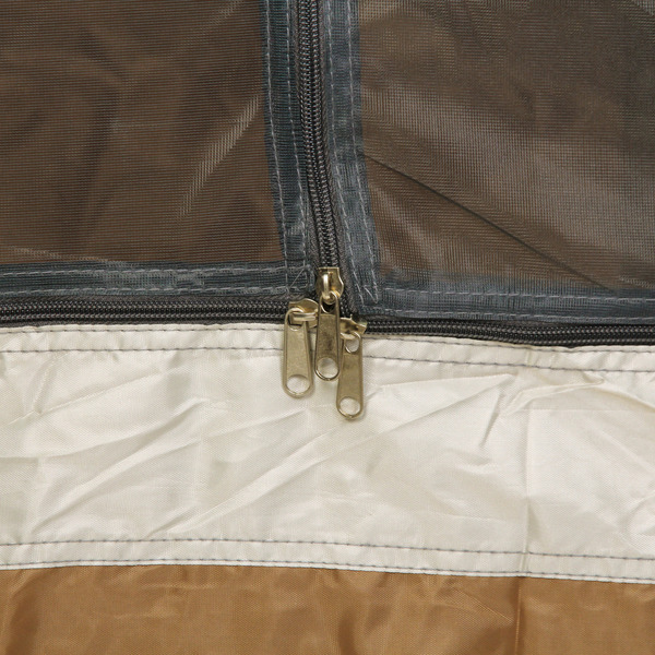 Палатка туристическая Печора-3 зонтичного типа, 240*240*155 см бежевая