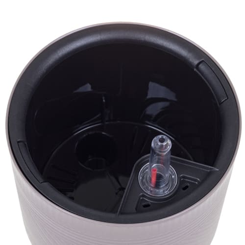 Кашпо 2 л IDEA ШЭНК М 3240, 150 мм, с вставкой, с автополивом, французский серый