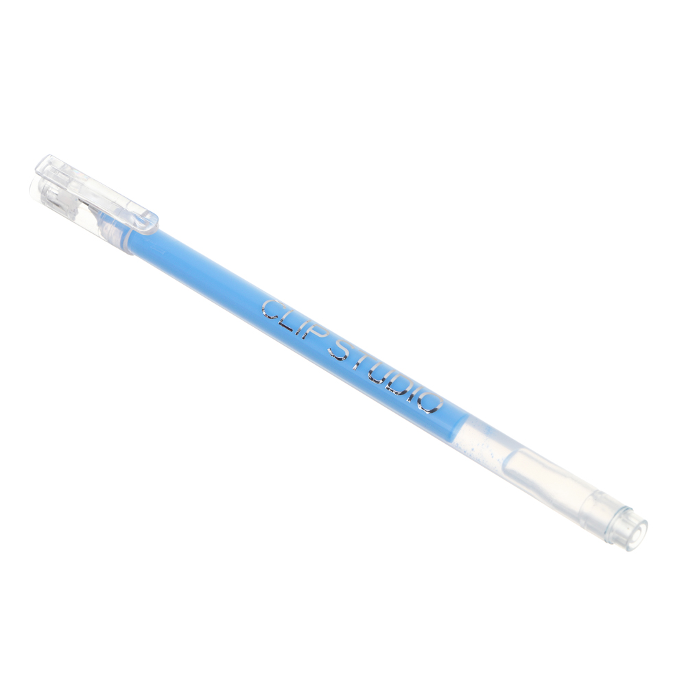 ClipStudio Набор гелевых ручек, 4 цвета, флуоресцентные, увел.запас чернил, 0,6 мм, ПВХ коробка