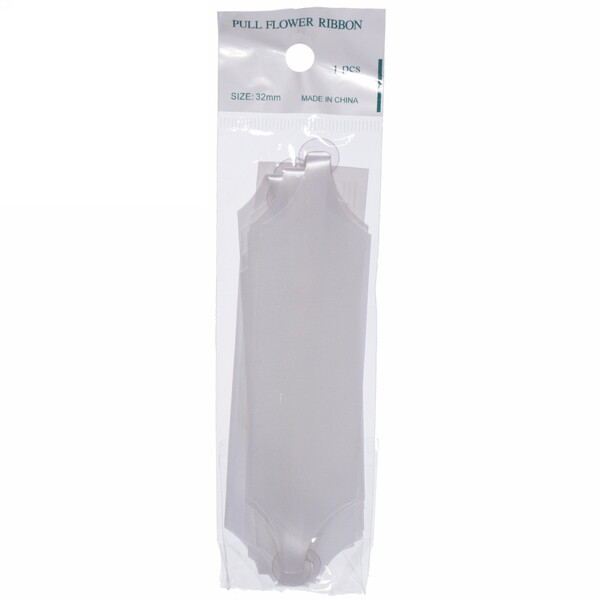 Бант для оформления подарка "Блеск" 3 см, d-11 см, Перламутр