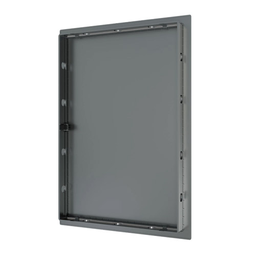 Люк ревизионный LN фланец 200х300 нажимной 223х323 пластик Gray EVECS