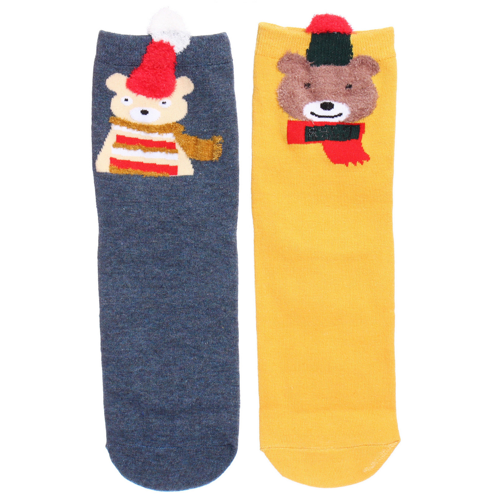 Носки женские в подарочной коробке 4шт "ZIMА", 4 дизайна, р36-39