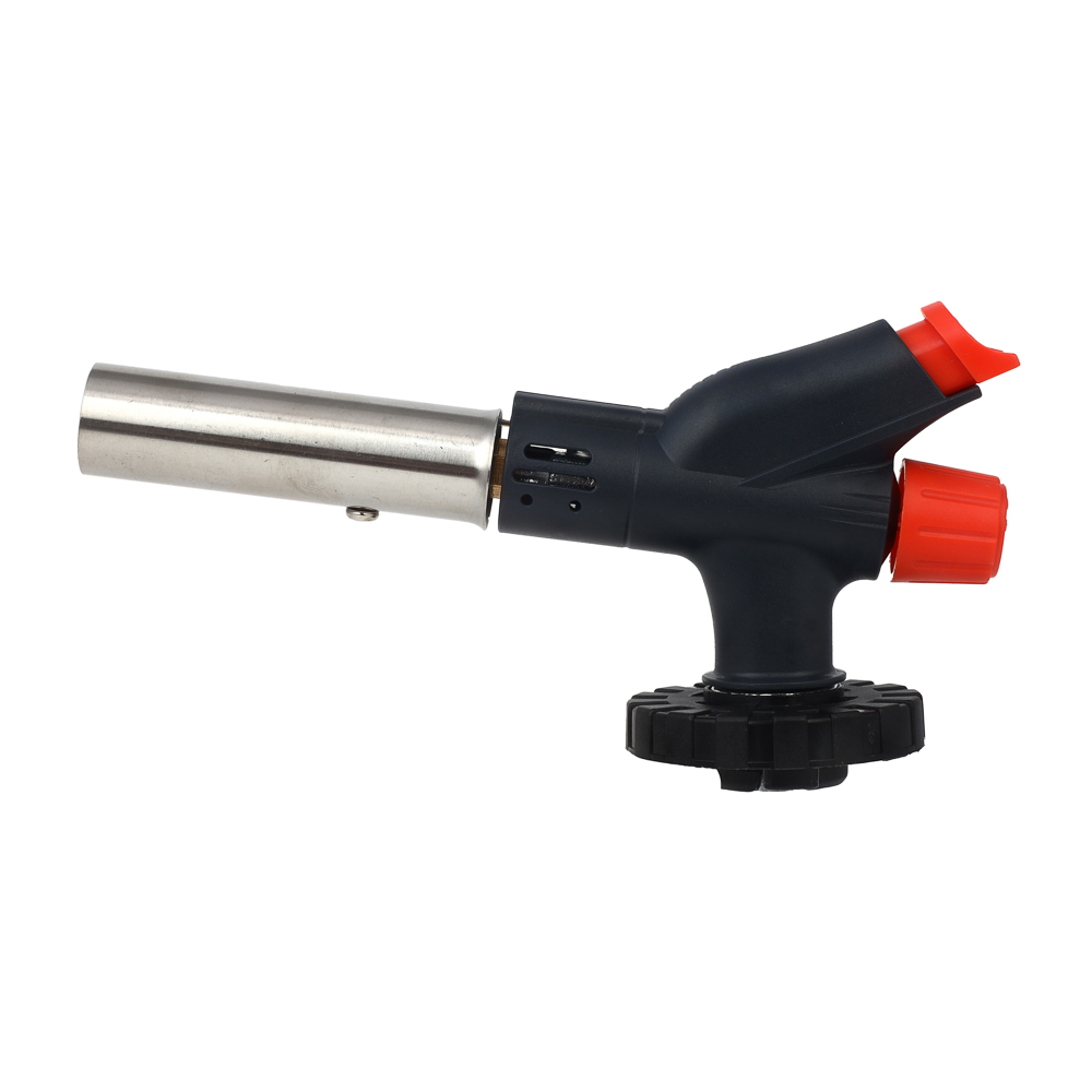 ЕРМАК Горелка газ. с пьезорозжигом, цанговый захват, широкое cопло; 15,3х5х8,5см