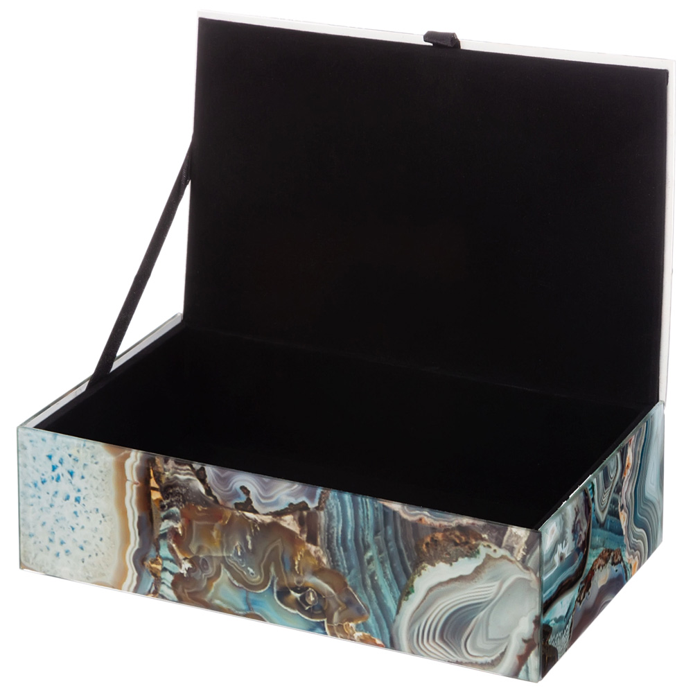 НАБОР ШКАТУЛОК ИЗ 2-Х ШТ КОЛЛЕКЦИЯ, МРАМОР, 21*12**6, 5 СМ / 23*15*8, 5 СМ