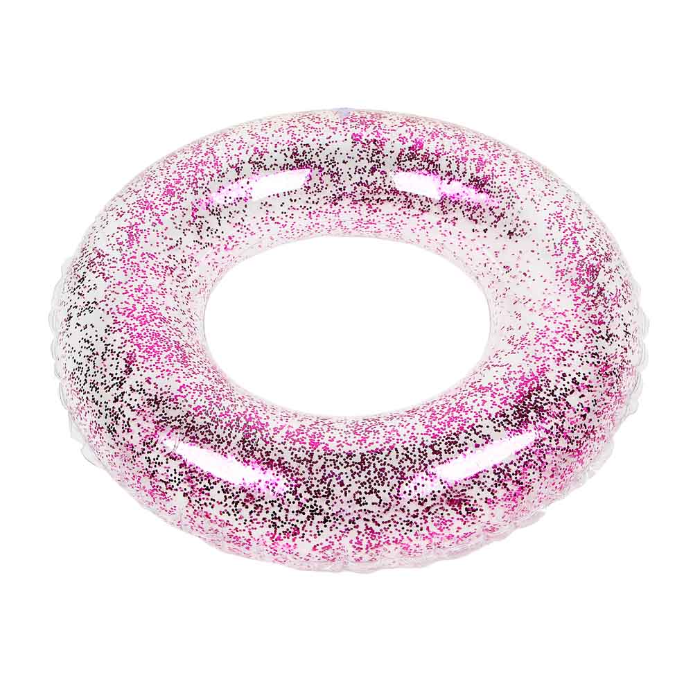 SILAPRO Круг надувной с блестками, d75см, ПВХ 0.18мм