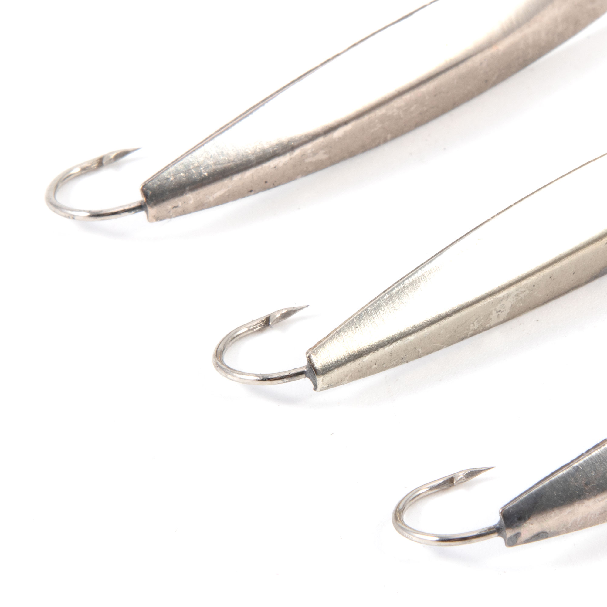 Блесна вертикальная "Яман" Пуля,размер 40 мм, вес 5 г, цвет никель (уп.3 шт.)/150/