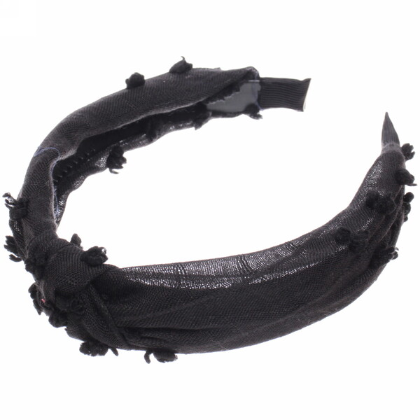 Ободок для волос "Krasa - Trend", ширина 2,8см, микс 6 цветов 