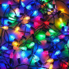 Гирлянда "Зефирка", 12м, 120 LED, с насадкой, мультицвет, 8 реж, ПВХ провод, 220В СНОУ БУМ